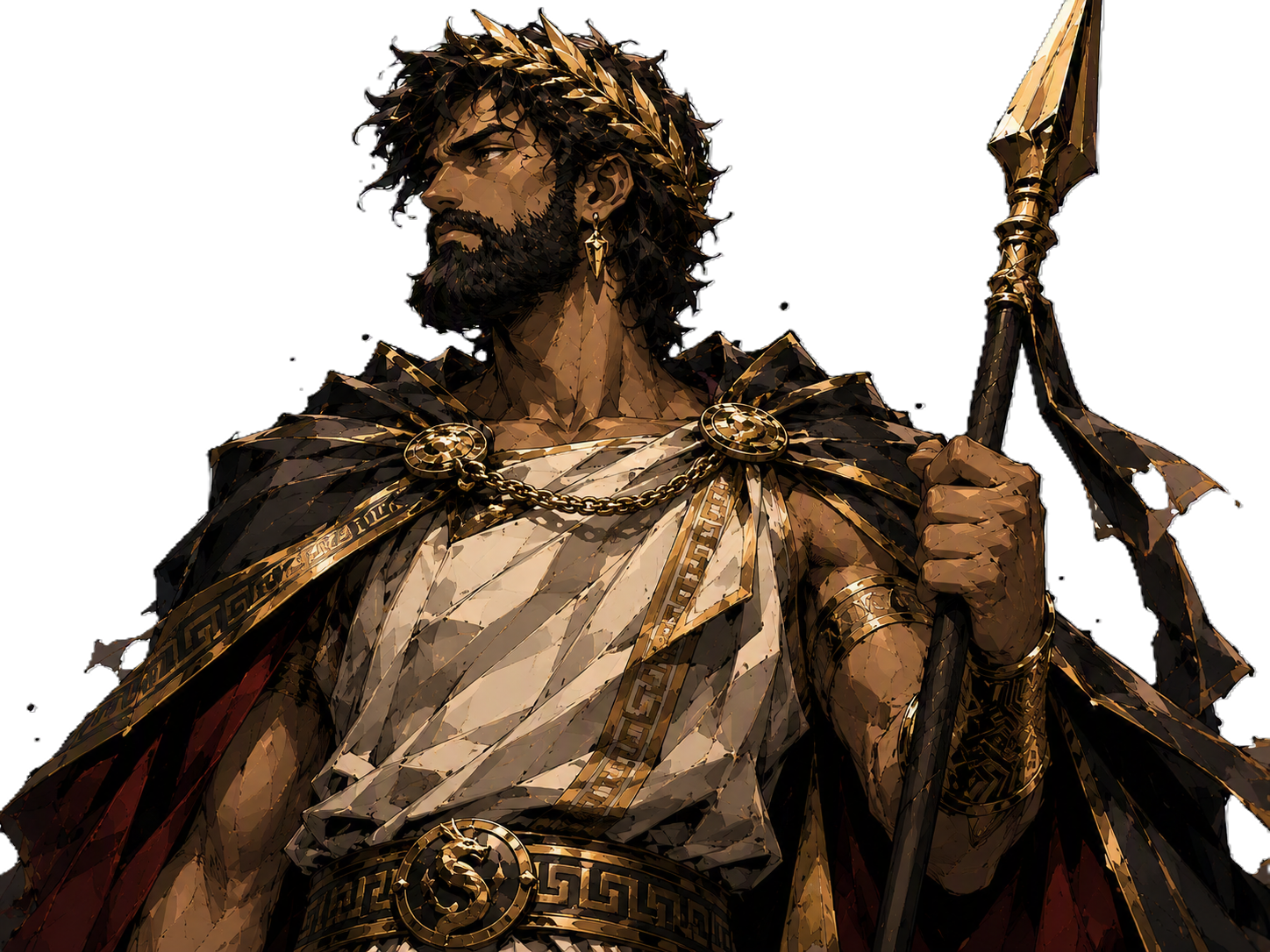 Illustrated portrait of Cadmus